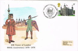 54039. Carta LONDON (England) 1978. 900 Aniversary Tower Of London. British Forces - Briefe U. Dokumente