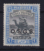 Sdn: 1903/12   Official - Arab Postman 'O.S.G.S.' OVPT  SG O9   2P   MH - Soedan (...-1951)