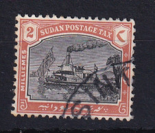 Sdn: 1927/30   Postage Due - Gunboat   SG D9    2m    Used - Soedan (...-1951)
