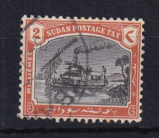 Sdn: 1927/30   Postage Due - Gunboat   SG D9    2m    Used - Soedan (...-1951)