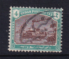 Sdn: 1927/30   Postage Due - Gunboat  SG D10   4m   Used - Soudan (...-1951)