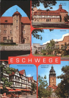 72357790 Eschwege Schloss Stadthalle Fachwerkbauten Markt Nicolaiturm Eschwege - Eschwege