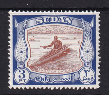 Sdn: 1951/61   Pictorial   SG131    3P   Brown & Dull Ultramarine    MH - Sudan (...-1951)