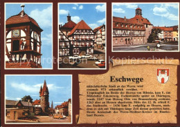 72357785 Eschwege Der Dietmann Schloss Turm Fachwerkhaus Gefangenenhausturm Gesc - Eschwege