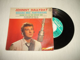 B13 / Johnny Hallyday – Excuse-moi Partenaire - EP – 434.830 BE- Fr 1964  VG+/G - Special Formats