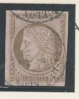 SAINT PIERRE ET MIQUELON  N°18 -COLONIES GÉNÉRALES CÉRÈS 10c BRUN / ROSE - Usati