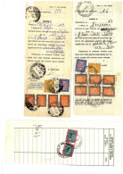 SP10) SEGNATASSE N. 3 RICEVUTE - Postage Due