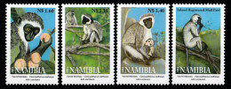 2004 Namibia Green Monkey Set MNH** B529 - Apen
