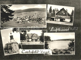 72355941 Carlsfeld Erzgebirge Totalansicht FDGB Heim Kirche Gasthaus Talsperre W - Eibenstock