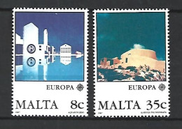 Timbre Europa En Neuf **  Malte N 747 / 748 - 1987