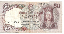 PORTUGAL 50 ESCUDOS 1964 VF P 168 - Portugal