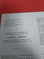 Doodsprentje Augusta Heirbaut / Sint Niklaas 29/10/1924 - 10/1/1994 - Religion & Esotérisme