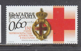 Bulgaria 2008 - 130 Years Red Cross In Bulgarien, Mi-Nr. 4871, MNH** - Unused Stamps