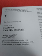 Doodsprentje Magdalena Van Den Bussche / Lochristi 11/10/1912 Zeveneken 15/10/1997 ( Alois T'Jampens ) - Religion & Esotérisme