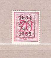 1954 Nr PRE647(*) Zonder Gom.Heraldieke Leeuw:20c.Opdruk 1954-1955. - Tipo 1951-80 (Cifra Su Leone)
