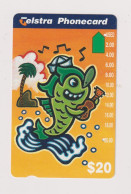 AUSTRALIA - Musical Fish Magnetic Phonecard - Australie