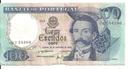 PORTUGAL 100 ESCUDOS 1965 VF P 169 A - Portugal