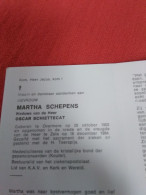 Doodsprentje Martha Schepens / Overmere 28/10/1902 Zele 16/12/1984 ( Oscar Schiettecat ) - Religion & Esotérisme