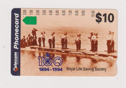 AUSTRALIA - Royal Life Saving Society Magnetic Phonecard - Australie