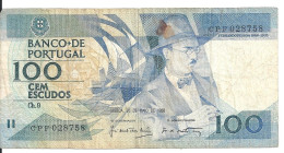 PORTUGAL 100 ESCUDOS 1988 VF P 179 E - Portogallo