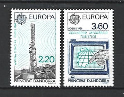 Timbre Europa En Neuf **  Andorre N 369 / 370 - 1988