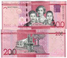 Dominican Republic 200 Pesos 2022 UNC - Repubblica Dominicana