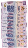 Mexico 10x 50 Pesos 2023 UNC - Dominikanische Rep.