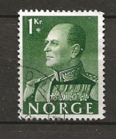 Norway 1959 King Olav V  1 Kr    Mi 428 Cancelled(o) - Oblitérés