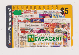 AUSTRALIA - Your Local Newsagent Magnetic Phonecard - Australie