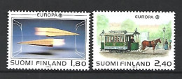 Timbre Europa En Neuf ** Finlande N 1015 / 1016 - 1988