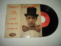 B13 / Henri Salvador – Le Chien Et La Souris  - EP – Ri 18.729 - Fr 1965  VG+/EX - Spezialformate