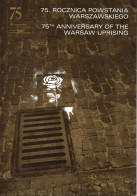 POLAND 2019 POST LIMITED EDITION FOLDER: 75TH ANNIVERSARY WW2 WARSAW UPRISING AGAINST NAZI GERMANY OCCUPATION JUDAICA MS - Lettres & Documents