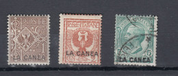 Italy 1906 Office In Crete - 3 Values - Other & Unclassified