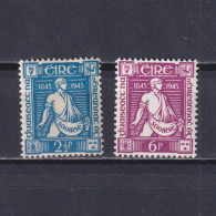 IRELAND 1945, SG# 136-137, Sower, MH - Nuevos