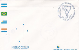 Argentina - 1997 - FDC - Mercosur - Closed Envelope - Caja 30 - FDC