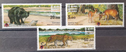 Sri Lanka 2006 Nationalparks Wildtiere Mi 1520/23** Nur Die 3v Säuger Im Angebot - Sri Lanka (Ceylon) (1948-...)