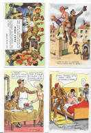 4 Cartes - Illustrateur Chaperon Jean  - Humour - Militaria - Pin Up - - Chaperon, Jean