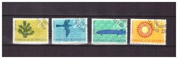 LIECHTENSTEIN   . N °  408  /  411 .  SERIE   NATURE       OBLITEREE    .  SUPERBE . - Gebraucht