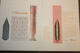 PLUME  DENTELLE  N° 5   "L'AFRICAINE" - Pens