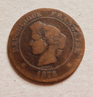 France 5 Centimes Cérès 1872 K  (B03  22) - 5 Centimes