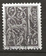 Norway 1969 Ornamentation On The North Portal Of The Stave Church In Urnes Mi 578 Cancelled(o) - Usati