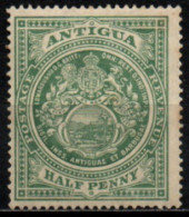 ANTIGUA 1908-17 * - 1858-1960 Kronenkolonie