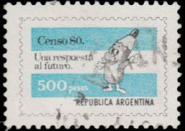 Argentine 1980. ~ YT 1229 X 10 - Recensement National - Usati