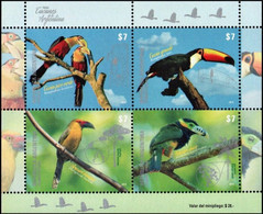 Argentina 2015 Fauna, Birds, Toucans, Animals  Souvenir Sheet MNH - Ungebraucht