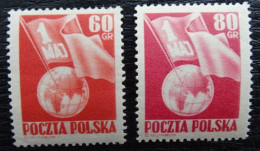 Polen Mi 797-798 ** , Tag Dert Arbeit - Unused Stamps