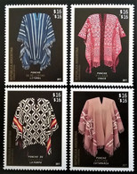 Argentina 2017 Ponchos Typical Clothes Complete Set MNH High Value - Ongebruikt