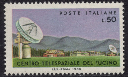 Italia / Italia 1968 Correo 1030 **/MNH Centro Telepatial De Fucino.  - 1961-70: Mint/hinged