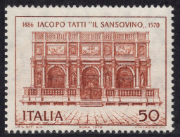 Italia / Italia 1970 Correo 1054 **/MNH 4to Centenario De La Muerte De Jacopo T - 1961-70: Neufs