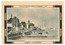 IMAGE CHROMO CHOCOLAT MENIER CONFISERIE N° 11 ROYAUME-UNI ÎLE DE WIGHT COWES LE CHÂTEAU CASTLE SITE TOURISTIQUE - Menier