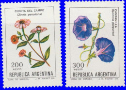 Argentine 1982. ~ YT 1312/14 - Fleurs - Used Stamps